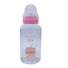 Load image into Gallery viewer, Cute Cartoon Glass Water Bottle Pacifier Straw Cup Suitable for Adult Children Milk Glass Bottle Baby feeding Bottle
