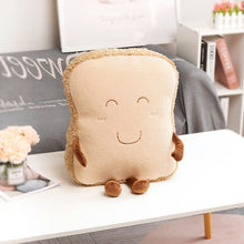 Load image into Gallery viewer, Cute Family Hermit crab Plush Doll toy Stuffed Smile Cloud pillow seafood chestnut Poached egg Toast bread Food Plush Food Toys

