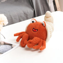 Load image into Gallery viewer, Cute Family Hermit crab Plush Doll toy Stuffed Smile Cloud pillow seafood chestnut Poached egg Toast bread Food Plush Food Toys

