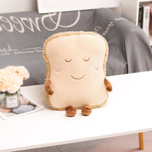 Load image into Gallery viewer, Cute Family Hermit crab Plush Doll toy Stuffed Smile Cloud pillow seafood chestnut Poached egg Toast bread Food Plush Food Toys
