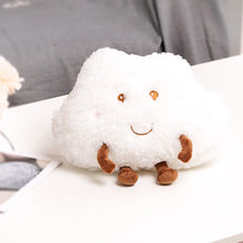 Load image into Gallery viewer, Cute Family Hermit crab Plush Doll toy Stuffed Smile Cloud pillow seafood chestnut Poached egg Toast bread Food Plush Food Toys

