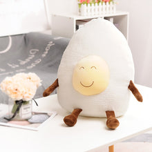 Load image into Gallery viewer, Cute Family Hermit crab Plush Doll toy Stuffed Smile Cloud pillow seafood chestnut Poached egg Toast bread Food Plush Food Toys
