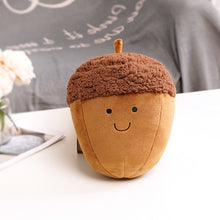 Load image into Gallery viewer, Cute Family Hermit crab Plush Doll toy Stuffed Smile Cloud pillow seafood chestnut Poached egg Toast bread Food Plush Food Toys

