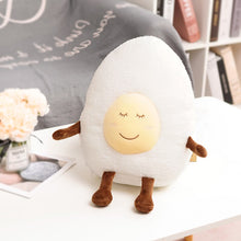 Load image into Gallery viewer, Cute Family Hermit crab Plush Doll toy Stuffed Smile Cloud pillow seafood chestnut Poached egg Toast bread Food Plush Food Toys
