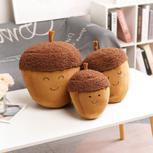 Load image into Gallery viewer, Cute Family Hermit crab Plush Doll toy Stuffed Smile Cloud pillow seafood chestnut Poached egg Toast bread Food Plush Food Toys
