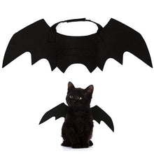 Load image into Gallery viewer, Cute Halloween Cat Costume Small Pet Cat Bat Wings Halloween Cat Wings Hallowen Cat Accessories  Halloween Decorations
