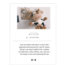 Load image into Gallery viewer, Cute Milk Cow Plush Toy Animal Stuffed Doll Festival Present Birthday Gift Home Decoration  Stuffed Plush Animals Toys For Boys
