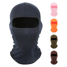 Load image into Gallery viewer, Cycling Balaclava Face Mask Lycra Soild Motorcycle Ski Face Hat Tactical Outdoor Sport Full Face Scarf Bicycle Cap For Men Women
