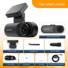 Load image into Gallery viewer, DDPAI Dash Cam Mola N3 1600P HD Vehicle Drive Auto Video DVR 2K Smart Connect Android Wifi Car Camera Recorder 24H Parking

