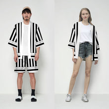 Load image into Gallery viewer, DIOCOS Demon Slayer Kimono Kimetsu No Yaiba Nezuko Cosplay T-shirts Costume Men Women Jacket Coat Shorts Set for Halloween Party
