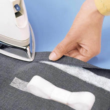 Load image into Gallery viewer, DIY 100m Iron-on Hemming Tapes Wonder Web Fusible Bonding Garment Accessories Black/White

