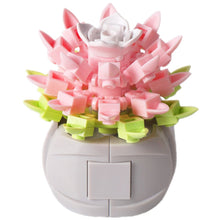 Load image into Gallery viewer, DIY MOC Potted Plants Succulents Cactus Gypsophila Bonsai Tree Gardens Romantic Building Blocks Model Bricks Kids Sets Kits Toys
