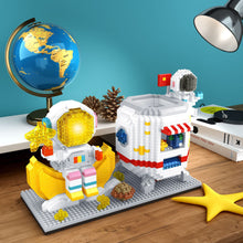 Load image into Gallery viewer, DIY Mini Micro Rocket Building Blocks Space Moon Satellite Astronaut Diamond Bricks Constructor Toys for Children Gifts

