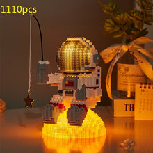 Load image into Gallery viewer, DIY Mini Micro Rocket Building Blocks Space Moon Satellite Astronaut Diamond Bricks Constructor Toys for Children Gifts

