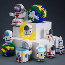 Load image into Gallery viewer, DIY Mini Micro Rocket Building Blocks Space Moon Satellite Astronaut Diamond Bricks Constructor Toys for Children Gifts
