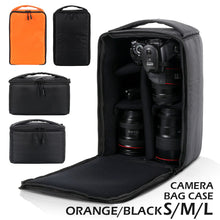 Load image into Gallery viewer, DSLR Camera Bag with dividers Multi-functional Waterproof Outdoor Video Digital Carry Photo Bag Case for Camera Nikon Canon DSLR
