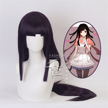 Load image into Gallery viewer, Danganronpa: Trigger Happy Havoc Women Enoshima Junko Cosplay Wig Enoshima Junko Role Play Ponytails 80cm
