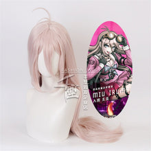 Load image into Gallery viewer, Danganronpa: Trigger Happy Havoc Women Enoshima Junko Cosplay Wig Enoshima Junko Role Play Ponytails 80cm
