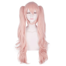 Load image into Gallery viewer, Danganronpa: Trigger Happy Havoc Women Enoshima Junko Cosplay Wig Enoshima Junko Role Play Ponytails 80cm
