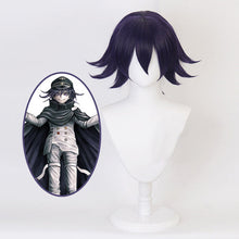 Load image into Gallery viewer, Danganronpa V3 Kokichi Oma Cosplay Costume President Oma Cosplay Wig Cloak and Hat Halloween Carnival Party Costumes
