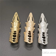 Load image into Gallery viewer, Danganronpa Finger Bone Ring cosplay Celestia Ludenberg Finger Rings costume accessories Punk gothic Halloween Cosplay Prop
