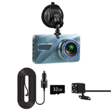 Load image into Gallery viewer, Dash Cam Black Box in Car DVR Camera Video Recorder Rear View Dual Lens HD Cycle Recording Video Mirror Recorder Black Box
