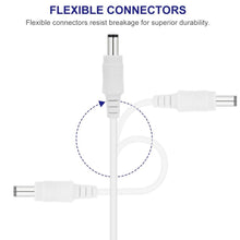 Load image into Gallery viewer, DC 12V Power Adapter Extension Cable 5.5*2.1mm Male Female Power Cord Extend Wire 1M 2M 3M 5M 10M Cable For CCTV Camera Router
