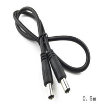 Load image into Gallery viewer, DC Cable Connector Male Female Extension Wire Power Jack Adapter Barrel Plug Cable 2.1mm x 5.5mm for CCTV Security Camera HDVD
