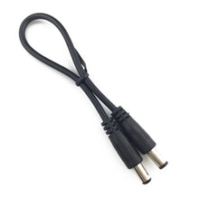 Load image into Gallery viewer, DC Power Plug 5.5 x 2.1mm Male To 5.5 x 2.1mm Male CCTV Adapter Connector Cable Power Extension Cords
