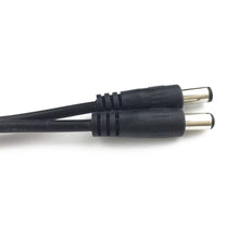 Load image into Gallery viewer, DC Power Plug 5.5 x 2.1mm Male To 5.5 x 2.1mm Male CCTV Adapter Connector Cable Power Extension Cords
