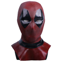 Load image into Gallery viewer, Deadpool Cosplay Wade Winston Wilson Leather Mask Costume Submarine Deuce Halloween Party Costume Props
