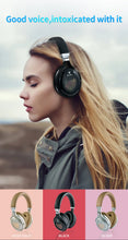 Load image into Gallery viewer, Wireless Headphones  Bluetooth Earphones Foldable Noise Reduction Gaming Wired  Headsets  With Mic FM MP3  Bag Case
