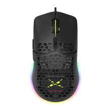 Load image into Gallery viewer, Delux M700 PMW3389 RGB Gaming Mouse 67g Lightweight Honeycomb Shell Ergonomic Mice with Soft rope Cable For Computer Gamer
