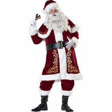 Load image into Gallery viewer, Deluxe Men Women Christmas Costume Cosplay Couple Santa Claus Uniform  Holiday
