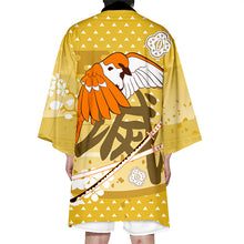 Load image into Gallery viewer, Demon Slayer Kimetsu No Yaiba Cosplay Costume Haori  Kimono Kamado Nezuko Halloween Adult Child Costumes Cloak Cape
