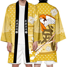 Load image into Gallery viewer, Demon Slayer Kimetsu No Yaiba Cosplay Costume Haori  Kimono Kamado Nezuko Halloween Adult Child Costumes Cloak Cape
