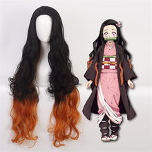 Load image into Gallery viewer, Demon Slayer: Kimetsu no Yaiba Cosplay Wigs Kamado Nezuko Role Playing Kamado Tanjirou Agatsuma Zenitsu Halloween 1:1 Anime Wigs
