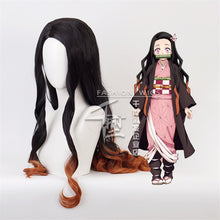 Load image into Gallery viewer, Demon Slayer: Kimetsu no Yaiba Cosplay Wigs Kamado Nezuko Role Playing Kamado Tanjirou Agatsuma Zenitsu Halloween 1:1 Anime Wigs
