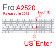 Load image into Gallery viewer, Keyboard Protectors Desktop PC Keyboard cover for Apple
