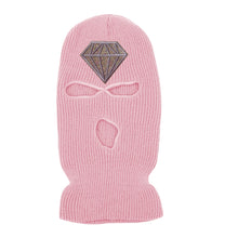 Load image into Gallery viewer, Diamond Glitter Printed 3 Hole Full Face Cap Embroidery Letter Ski Beanies Design Keep Warm Headgear Mask Tactical Balaclava Hat
