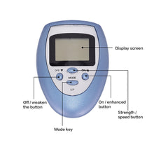 Load image into Gallery viewer, Digital TENS EMS Massager Electric Muscle Stimulator Pulse Back Neck Pain Relief Electrode Massage Pads Health Therapy Machine
