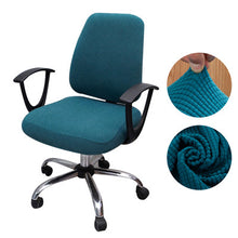 Load image into Gallery viewer, Thicken Solid Office Computer Chair Cover Spandex Split Seat Cover Universal Office Anti-dust Armchair Cover
