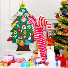 Load image into Gallery viewer, DIY Felt Christmas Tree Merry Christmas Decorations For Home 2021 Cristmas Ornament Xmas Navidad Gifts Santa Claus New Year Tree
