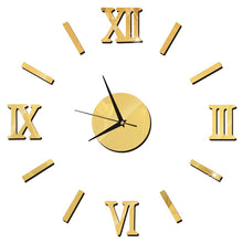 Load image into Gallery viewer, Wall Clock s   Mirror Effect Clock Acrylic Wall Sticker Art Living Room Home Decor Modern Design Horloge Quartz Needle Watch
