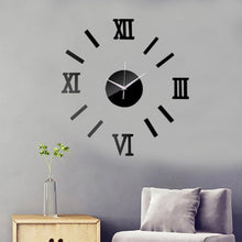 Load image into Gallery viewer, Wall Clock s   Mirror Effect Clock Acrylic Wall Sticker Art Living Room Home Decor Modern Design Horloge Quartz Needle Watch
