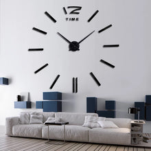 Load image into Gallery viewer, Wall Clock living room new acrylic quartz watch    clocks reloj de pared home decoration hot Metal wall Sticker
