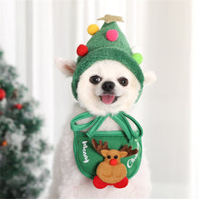 Load image into Gallery viewer, Dog Christmas Bandana Santa Hat Dog Scarf Triangle Bibs Kerchief Christmas Costume Outfit for Small Medium Large Dogs Cats Pets
