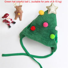 Load image into Gallery viewer, Dog Christmas Bandana Santa Hat Dog Scarf Triangle Bibs Kerchief Christmas Costume Outfit for Small Medium Large Dogs Cats Pets
