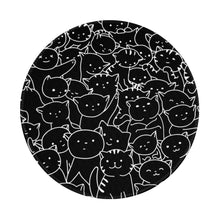 Load image into Gallery viewer, Puppy mouse pad 20cm round cute animal pattern cheap rubber mouse pad anti-fatigue colour photo table mouse pad
