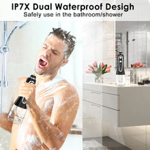 Load image into Gallery viewer, Portable Oral Irrigator 300ml Dental Water Flosser Jet 5 Modes Water Floss USB Rechargeable Irrigator Dental Teeth Cleaner + Bag
